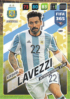 Ezequiel Lavezzi Argentina 2018 FIFA 365 International Star #349